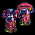 Personalized New York Giants Tiki Tropical Hawaiian - Adult & Kids T-Shirts, Sweatshirts & Hoodies apparel design preview 1