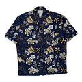 Rokok Floral Hawaiian Large Brown Cotton - Adult & Kids T-Shirts, Sweatshirts & Hoodies apparel design preview 1