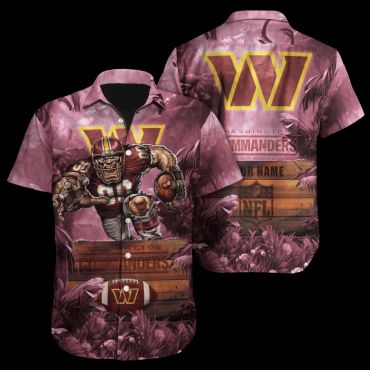Personalized Washington Commanders Jungle Warrior - Adult & Kids T-Shirts, Sweatshirts & Hoodies apparel design preview 1