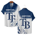 Tampa Bay Rays Bold Logo Hawaiian - Adult & Kids T-Shirts, Sweatshirts & Hoodies apparel design preview 1