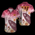 Personalized Washington Commanders Beach Vibes - Adult & Kids T-Shirts, Sweatshirts & Hoodies apparel design preview 1