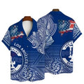 Los Angeles Dodgers Tribal Americana Hawaiian - Adult & Kids T-Shirts, Sweatshirts & Hoodies apparel design preview 1