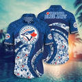 Toronto Blue Jays Tropical Waves Hawaiian - Adult & Kids T-Shirts, Sweatshirts & Hoodies apparel design preview 1