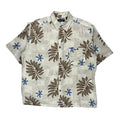 Puritan Floral Hawaiian Large Blue Viscose - Adult & Kids T-Shirts, Sweatshirts & Hoodies apparel design preview 1