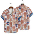 Philadelphia Phillies Vintage Tiki Hawaiian - Adult & Kids T-Shirts, Sweatshirts & Hoodies apparel design preview 1