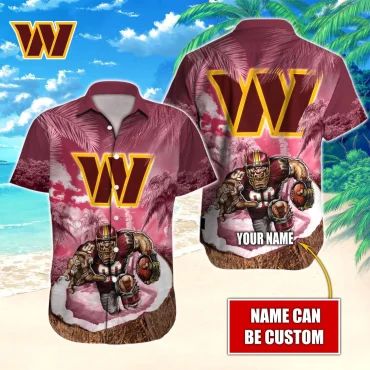 Personalized Washington Commanders Warrior Charge - Adult & Kids T-Shirts, Sweatshirts & Hoodies apparel design preview 1