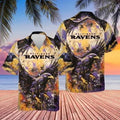 Chicago Blackhawks Midnight Flight Hawaiian - Adult & Kids T-Shirts, Sweatshirts & Hoodies apparel design preview 1