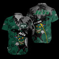 Personalized New York Jets Tiki Spirit Hawaiian - Adult & Kids T-Shirts, Sweatshirts & Hoodies apparel design preview 1