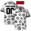 Chicago White Sox Custom Name And Number Hawaiian - Adult & Kids T-Shirts, Sweatshirts & Hoodies apparel design preview 1