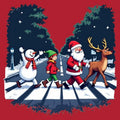 Festive Abbey Road Inspired - Adult & Kids T-Shirts, Sweatshirts & Hoodies apparel design preview 1