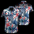 Personalized Indianapolis Colts Tropical Wave - Adult & Kids T-Shirts, Sweatshirts & Hoodies apparel design preview 1