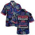 New York Giants Obsessed Tropics Hawaiian - Adult & Kids T-Shirts, Sweatshirts & Hoodies apparel design preview 1