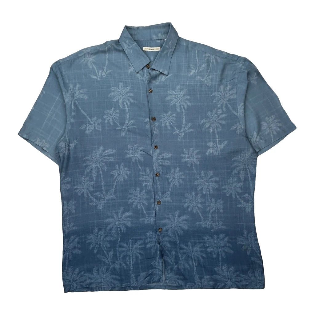 Campia Hawaiian XL Blue Viscose - Adult & Kids T-Shirts, Sweatshirts & Hoodies apparel design preview 1