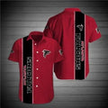 Atlanta Falcons Classic Stripe Hawaiian - Adult & Kids T-Shirts, Sweatshirts & Hoodies apparel design preview 1