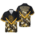 San Diego Padres Victory Vibe Hawaiian - Adult & Kids T-Shirts, Sweatshirts & Hoodies apparel design preview 1