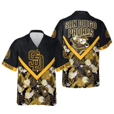 San Diego Padres Victory Vibe Hawaiian - Adult & Kids T-Shirts, Sweatshirts & Hoodies apparel design preview 1