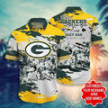 Green Bay Packers Grandpa Floral Hawaiian by - Adult & Kids T-Shirts, Sweatshirts & Hoodies apparel design preview 1