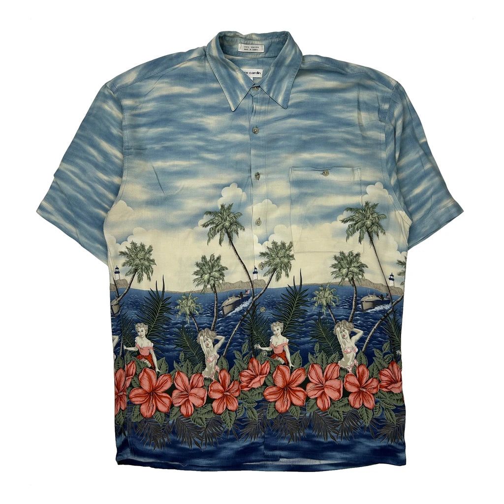 Pierre Cardin Floral Hawaiian Large Multicoloured - Adult & Kids T-Shirts, Sweatshirts & Hoodies apparel design preview 1