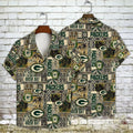 Green Bay Packers Tribal Heritage Hawaiian 642791 - Adult & Kids T-Shirts, Sweatshirts & Hoodies apparel design preview 1