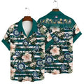 Seattle Mariners Palm Paradise Hawaiian - Adult & Kids T-Shirts, Sweatshirts & Hoodies apparel design preview 1