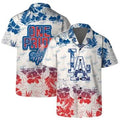 Los Angeles Dodgers One Pride Hawaiian - Adult & Kids T-Shirts, Sweatshirts & Hoodies apparel design preview 1