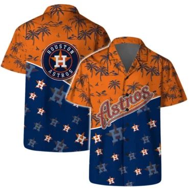Houston Astros Palms Stars Island Vibe Hawaiian - Adult & Kids T-Shirts, Sweatshirts & Hoodies apparel design preview 1