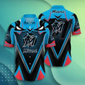 Miami Marlins Tribal Energy Hawaiian - Adult & Kids T-Shirts, Sweatshirts & Hoodies apparel design preview 1