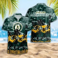Oakland Athletics Palms Cloud Hawaiian - Adult & Kids T-Shirts, Sweatshirts & Hoodies apparel design preview 1