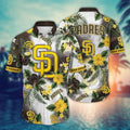 San Diego Padres Paradise Bloom Hawaiian - Adult & Kids T-Shirts, Sweatshirts & Hoodies apparel design preview 1
