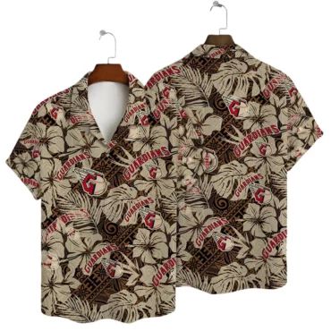 Cleveland Guardians Island Vibe Hawaiian - Adult & Kids T-Shirts, Sweatshirts & Hoodies apparel design preview 1