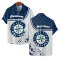 Seattle Mariners Island Breeze Hawaiian - Adult & Kids T-Shirts, Sweatshirts & Hoodies apparel design preview 1