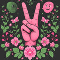 Peaceful Bloom Vibes - Adult & Kids T-Shirts, Sweatshirts & Hoodies apparel design preview 1
