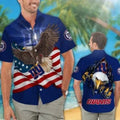 New York Giants American Pride Hawaiian - Adult & Kids T-Shirts, Sweatshirts & Hoodies apparel design preview 1