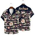 Houston Astros Tropical Stripes Hawaiian - Adult & Kids T-Shirts, Sweatshirts & Hoodies apparel design preview 1