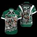 Personalized New York Jets Fierce Football Hawaiian - Adult & Kids T-Shirts, Sweatshirts & Hoodies apparel design preview 1