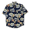 Crossings Floral Hawaiian Small Multicoloured Cotton - Adult & Kids T-Shirts, Sweatshirts & Hoodies apparel design preview 1