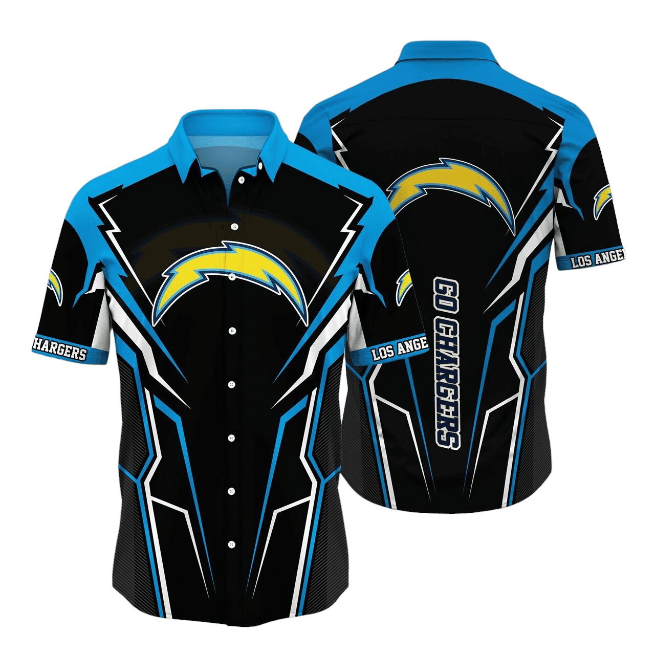 Los Angeles Chargers Hawaiian Electric Surge Design - Adult & Kids T-Shirts, Sweatshirts & Hoodies apparel design preview 1