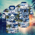 Tampa Bay Rays Endless Summer Hawaiian - Adult & Kids T-Shirts, Sweatshirts & Hoodies apparel design preview 1