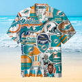 Miami Dolphins Hawaiian Oceanic Spirit Design 206019 - Adult & Kids T-Shirts, Sweatshirts & Hoodies apparel design preview 1
