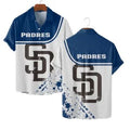 San Diego Padres Modern Splash Hawaiian - Adult & Kids T-Shirts, Sweatshirts & Hoodies apparel design preview 1