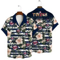 Minnesota Twins Beachside Breeze Hawaiian - Adult & Kids T-Shirts, Sweatshirts & Hoodies apparel design preview 1