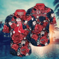 Boston Red Sox Garden Glory Hawaiian - Adult & Kids T-Shirts, Sweatshirts & Hoodies apparel design preview 1