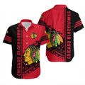 Chicago Blackhawks Hawaiian Urban Stripe 198148 - Adult & Kids T-Shirts, Sweatshirts & Hoodies apparel design preview 1