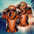 Baltimore Orioles Tropical Surge Hawaiian - Adult & Kids T-Shirts, Sweatshirts & Hoodies apparel design preview 1