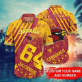 Personalized Arizona Cardinals Victory Stripe - Adult & Kids T-Shirts, Sweatshirts & Hoodies apparel design preview 1