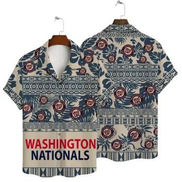 Washington Nationals Tropical Horizon Hawaiian - Adult & Kids T-Shirts, Sweatshirts & Hoodies apparel design preview 1