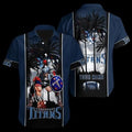Personalized Tennessee Titans Tropical Warrior - Adult & Kids T-Shirts, Sweatshirts & Hoodies apparel design preview 1