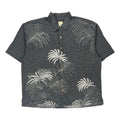 Jamaica Jaxx Floral Hawaiian 2XL Grey Silk - Adult & Kids T-Shirts, Sweatshirts & Hoodies apparel design preview 1