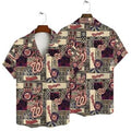 Washington Nationals Summer Breeze Hawaiian - Adult & Kids T-Shirts, Sweatshirts & Hoodies apparel design preview 1