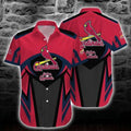 St. Louis Cardinals Bold Chevron Hawaiian - Adult & Kids T-Shirts, Sweatshirts & Hoodies apparel design preview 1